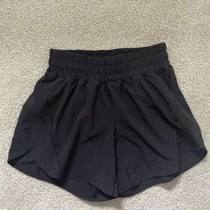 Lululemon Track that high rise lined shorts